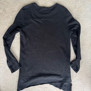 Boho/Lagenlook Black Women's Cotton Tunic